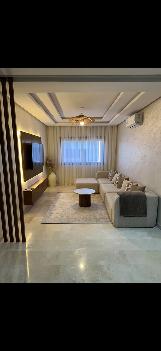 MAGNIFIQUE APPARTEMENT DE STANDING 2 CHAMBRES À LOUER – ROUTE DE CASABLANCA PROCHE HÔTEL WAZO